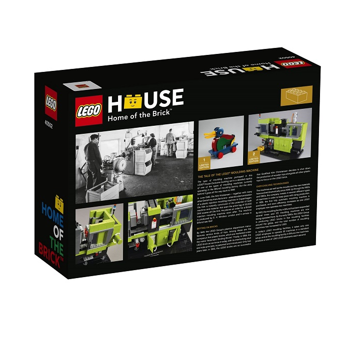 LEGO HOUSE Exclusive NEU Lego 40502 The Brick Moulding Machine 
